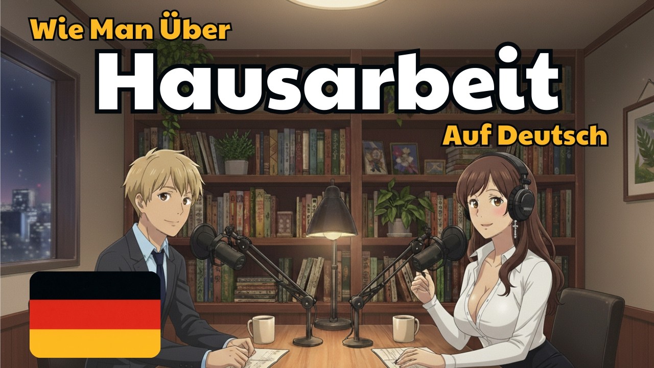 Wie man auf Deutsch über Hausarbeit spricht | Einfacher Deutsch-Podcast für Anfänger