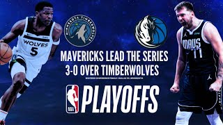 Epic Battle: Mavericks takes Game 3 over Timberwolves🏀 #NBA #Basketball