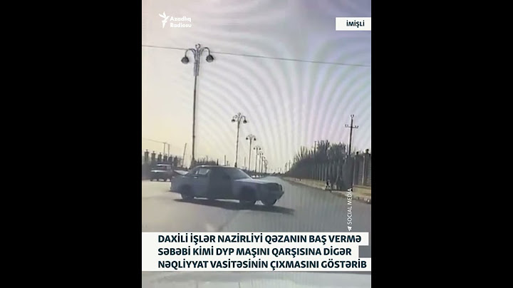 İmişlidə polis maşınının iştirak etdiyi qəzada 2 azyaşlı ölüb #shorts #shortsvideo