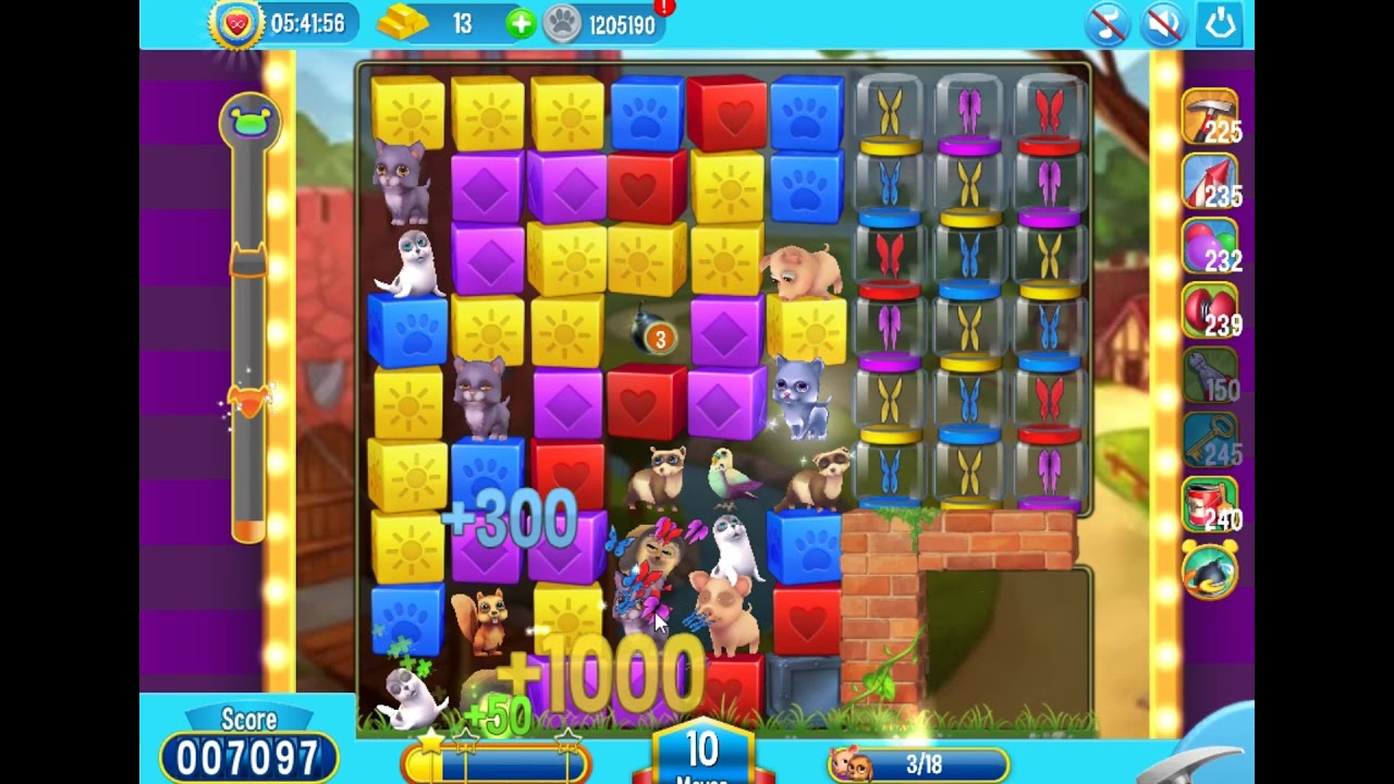 Pet Rescue Saga level 3727 no boosters