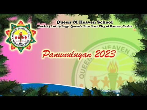 Queen of Heaven School Panunuluyan 2023