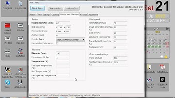 3D Printing Basics Part 1 - Slic3r Pronterface Printrbot