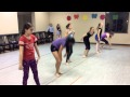 Aimdance junior ensemble rehearsal