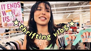 thrift with us in long island vlog try on haul