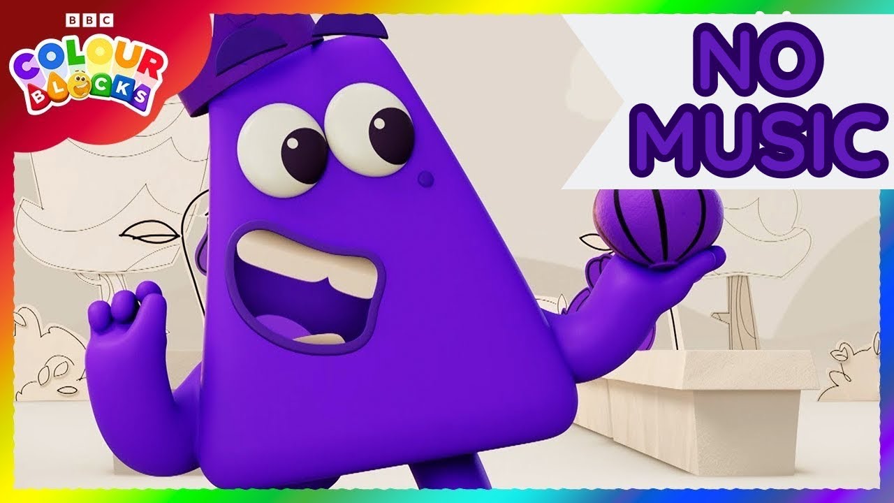 Colourblocks - Meet Purple! - [No Music] - YouTube
