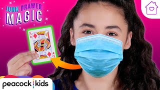 Card Hidden in Mask | Kids Magic at Home | JUNK DRAWER MAGIC #stayhome #withme
Todays Trick- Magically guess a card and reveal it under your face mask!
Create awesome magic tricks out of ordinary objects in your junk drawer! Card Hidden in Mask | Kids Magic at Home | JUNK DRAWER MAGIC #stayhome #withme