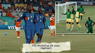 FIFA World Cup 2026 Yesterday Highlights | France vs Norway | Spain vs Uruguay | June 26 Match