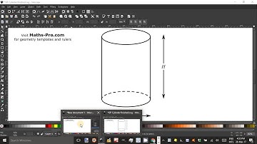Cylinder using InkScape  Part 1