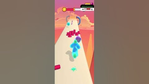 Blob Runner 3D 🔵🟣⚪ ( Android Gameplay Level Up All Level New Android Game ) #shorts game