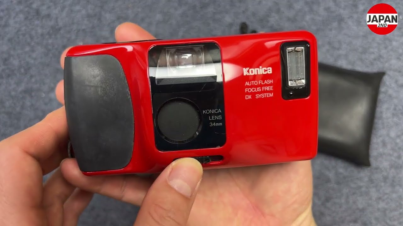 Konica Top's RED 35mm Film Camera｜コニカ Top's RED フィルムカメラ
