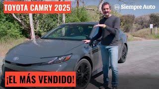 Toyota Camry 2025: Primera prueba de manejo del sedán más vendido