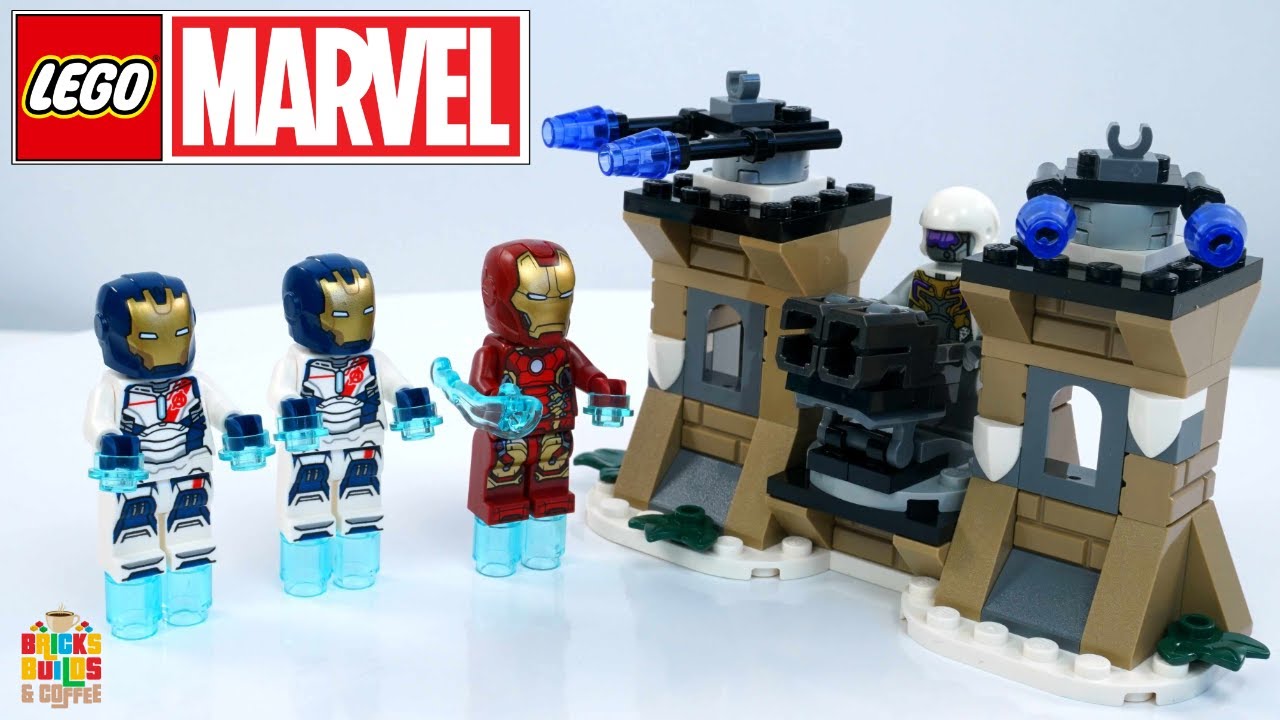 Lego Marvel 76288 Iron Man & Iron Legion vs. Hydra Soldier Speed Build Review Marvel 2024