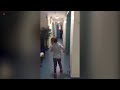 Girl with cerebral palsy able to walk for first time — just in time for first day of school