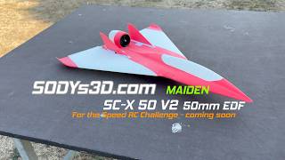 Maiden SC-X 50mm EDF V2 Speed Jet for the Facebook SpeedRC Group Challenge coming screenshot 4