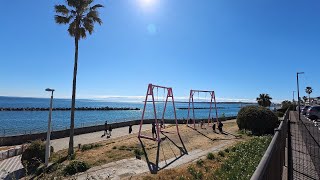 [4K]Nobi Beach Path, Yokosuka, Japan