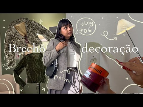 Vlog | decorando meu escritório, brechó e organizando meus livros