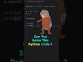 Python Programming Challenge #coding #codingforbeginners #pyhton