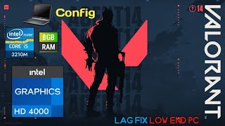 Valorant LAG FIX For Low End Pc Lower Resolution Potato Graphics