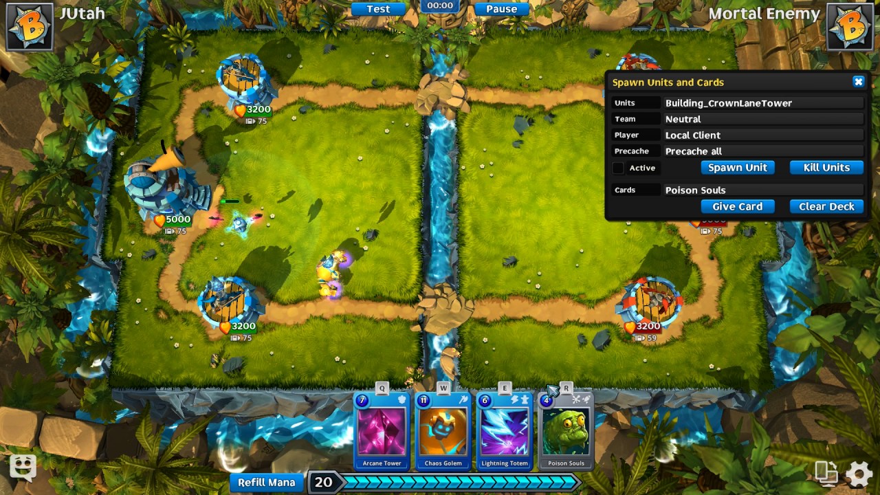 Chaos Golem & Lightning Totem