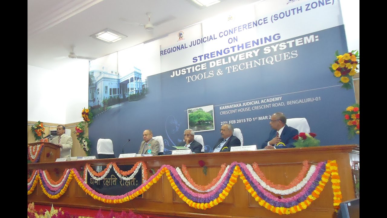 Regional Judicial Conference (South Zone) 2015, Bengaluru
