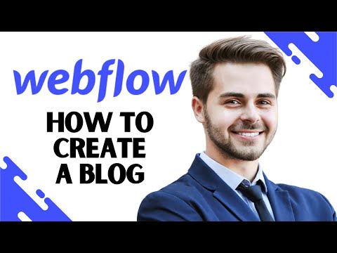 How to Create a Blog on Webflow (EASY)