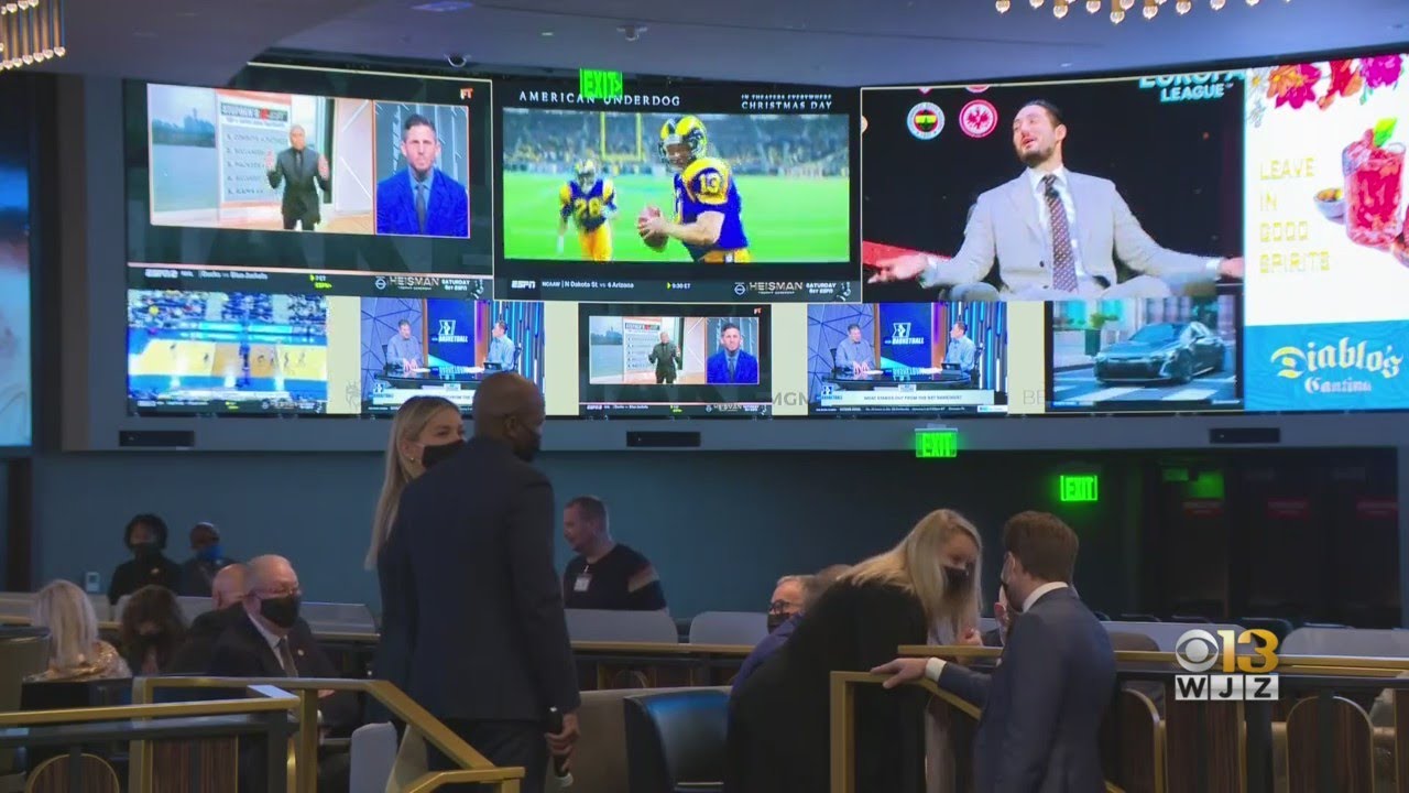 Gov. Hogan Places Maryland's First Sports Bet At MGM National Harbor