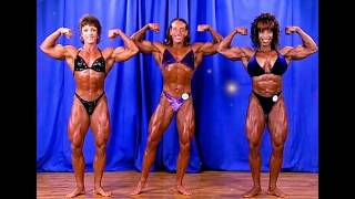 FBB Bodybuilding PRO 2003 USAs Backstage Posing