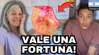 La PIEDRA más CARA de ARGENTINA: El "Oro Rosa" de Andalgalá