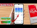 how to change home screen mode in redmi 15a 5g, redmi 15a 5g home screen setting