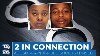 1 arrested, 1 sought after 4-year-old boy shoots himself
