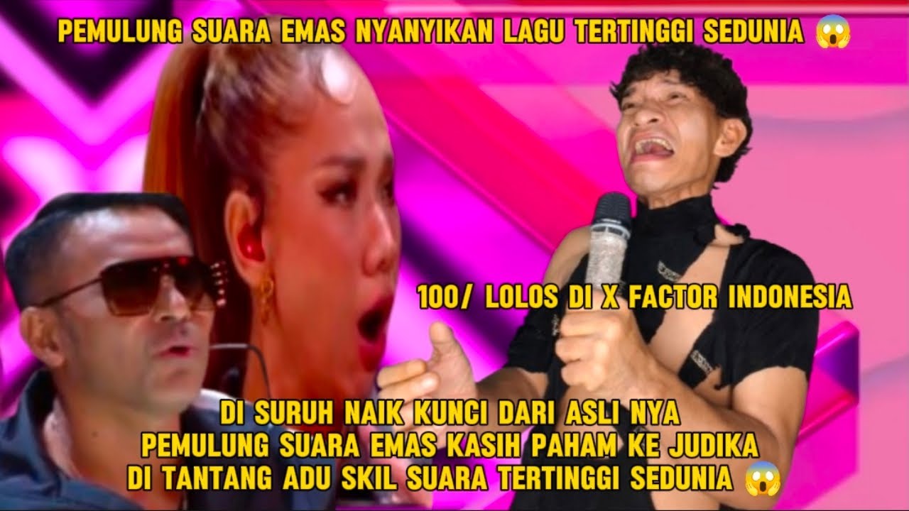 Pemulung Suara Emas Nyanyikan Lagu Tertinggi Sedunia🔥BCL Dan Judika Heran😱