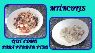 Que Como Para Perder Peso Con Recetas Miércoles