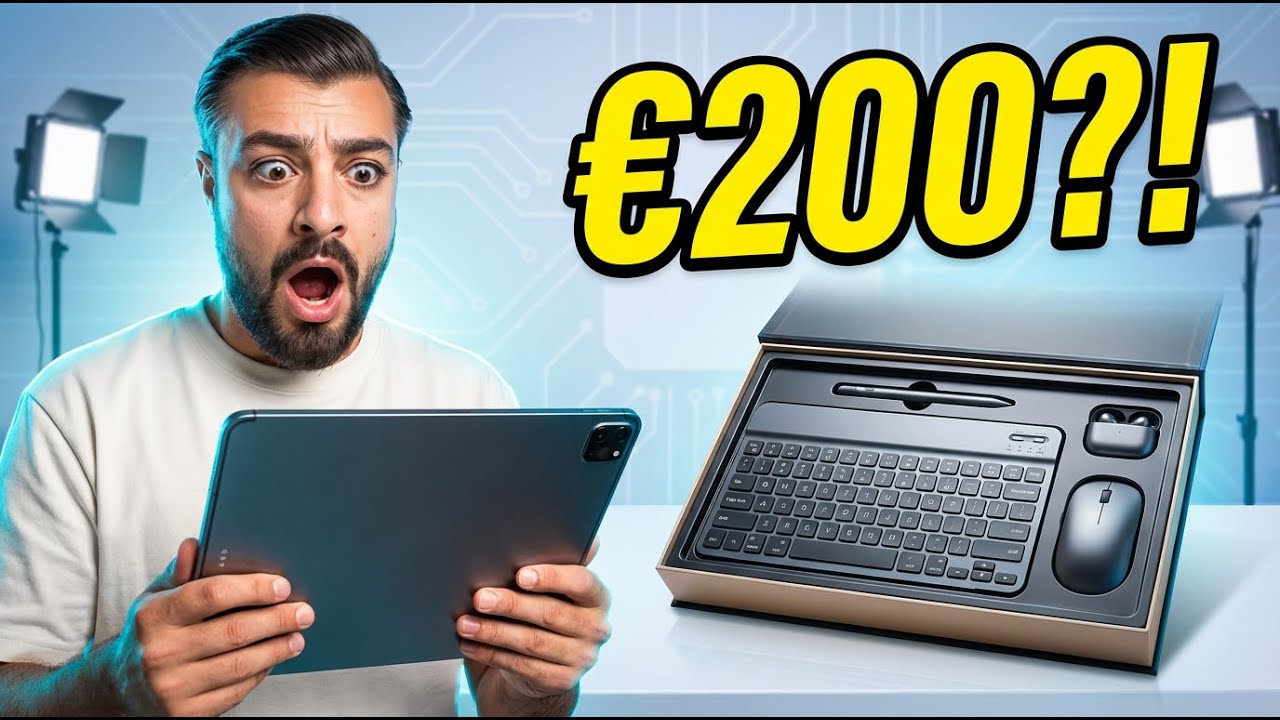 13-inch tablet voor €200… en alles zit erbij 😳 | Oscal Pad 200 Review