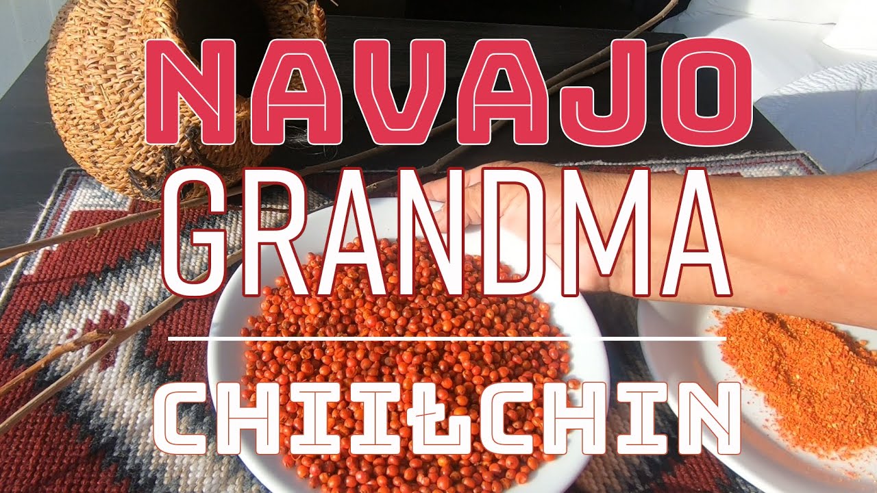 Navajo Grandma Chiiłchin Sumac Berry Pudding Episode 11 YouTube