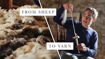 Use these simple ANCIENT techniques to make your own yarn!
