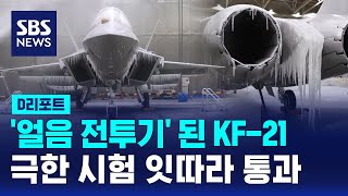 '얼음 전투기' 된 KF-21…극한 시험 잇따라 통과 / SBS / #D리포트