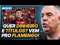 THIAGO ALMADA NO FLAMENGO - MARCOS BRAZ REVELA SUA OPINIÃO