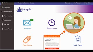 Medfusion Patient Video:  Portal and Patient Chat