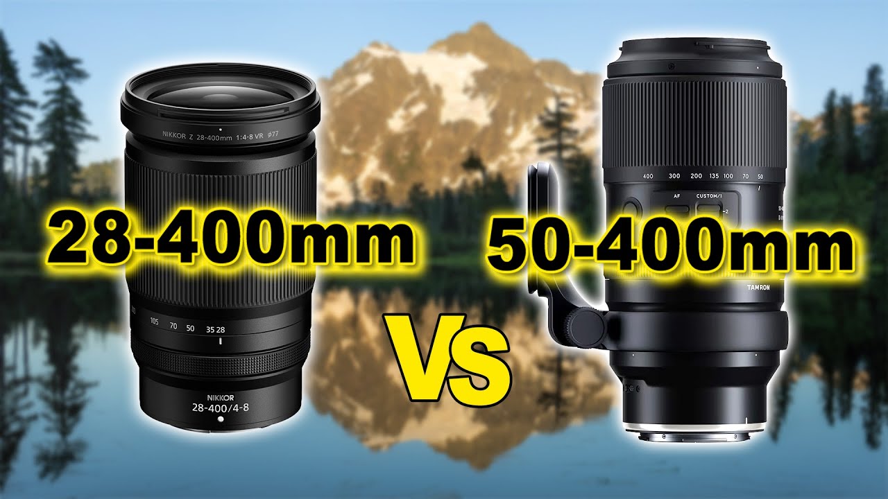 Сравнение качества изображения Nikon Z 28-400mm и Tamron 50-400mm