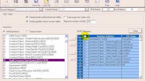 PATS 6 0 Configure ODBC Mapping