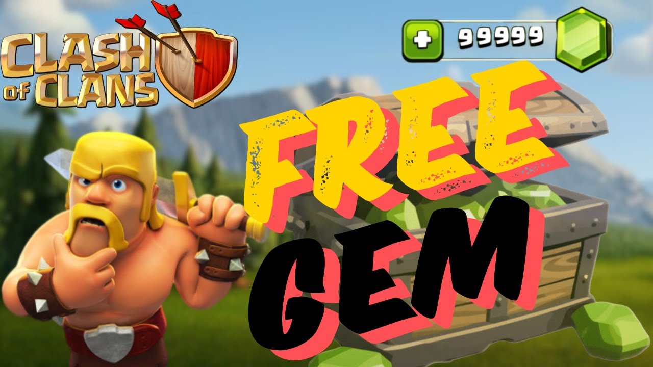 FREE GEM Clash of clans Night base attack YouTube
