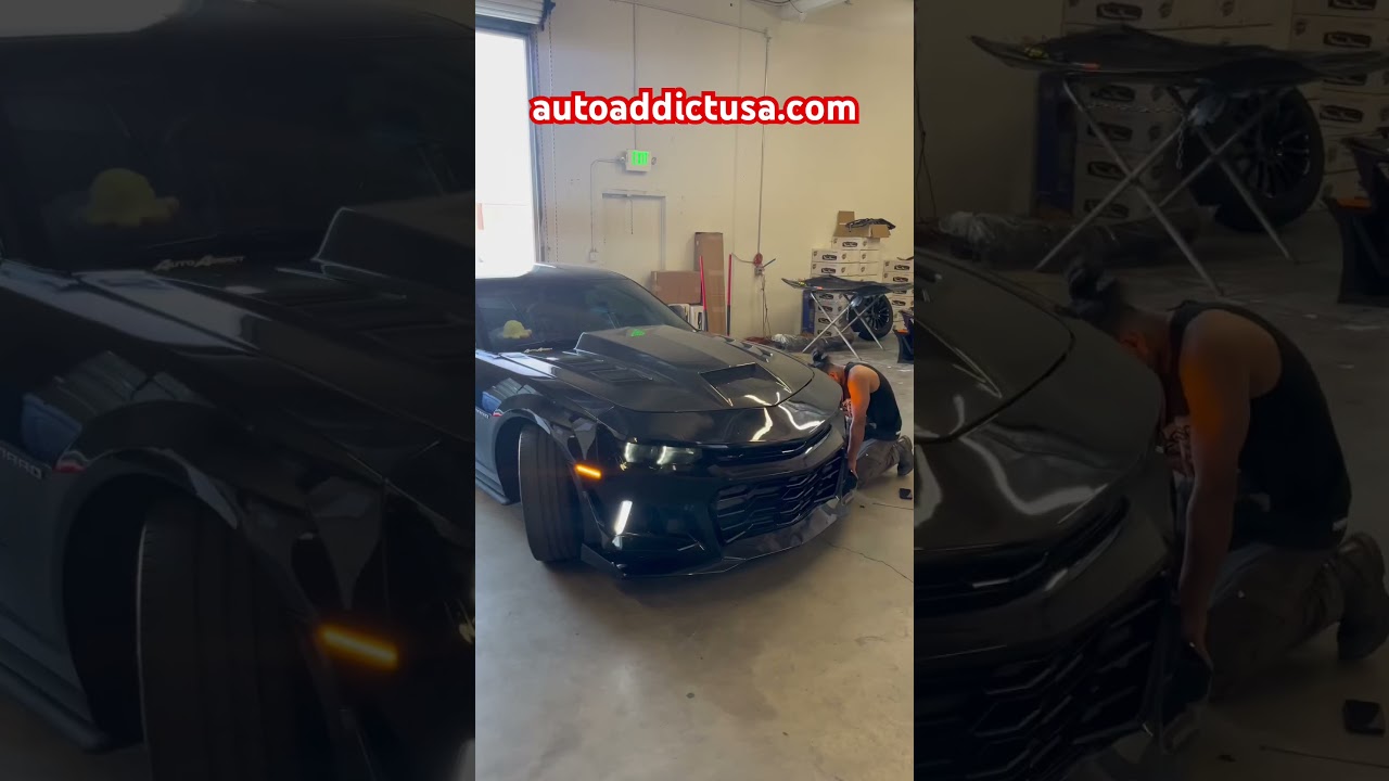 5th gen Camaro ZL1 bumper conversion 