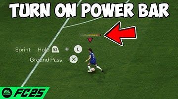 How To Get Power Bar Above Player On FC 25