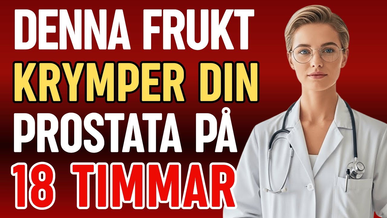 Kraftfull frukt som hjälper till att krympa prostatan - Råd för äldre män