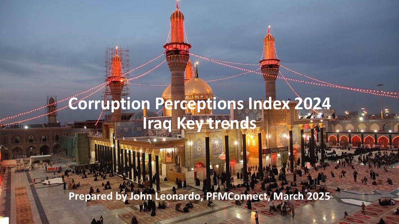 Corruption Perceptions Index 2024 Iraq key trends