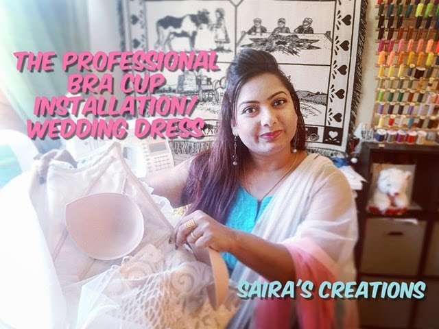 The Professional Bra Cup Installation/Wedding Dress 