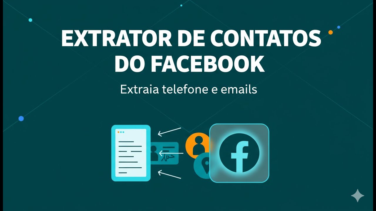 🚀 NOVO MÉTODO | COMO EXTRAIR CONTATOS DO FACEBOOK EM 2025 para VENDER MAIS! [Telefones e E-mails]