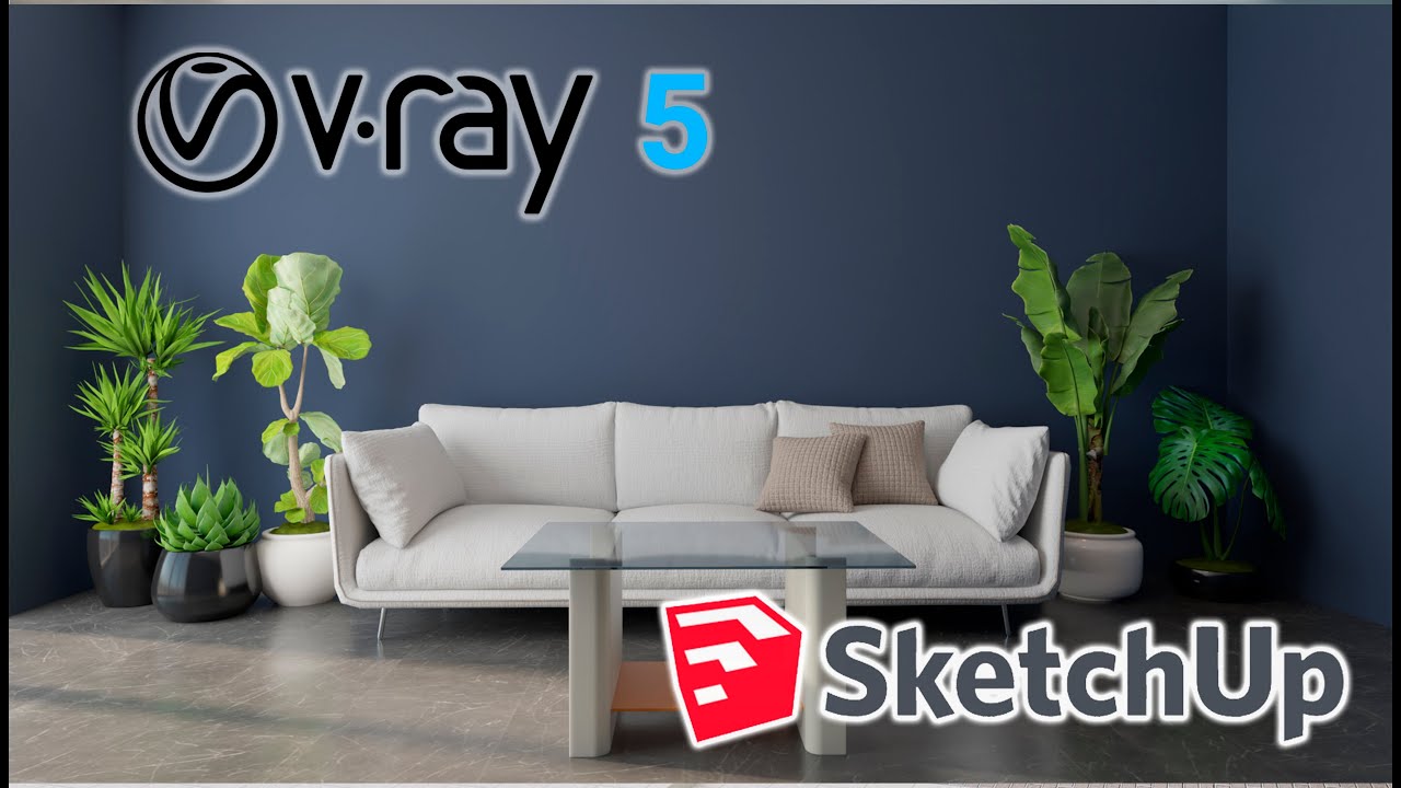 RENDER INTERIOR SKETCHUP - VRAY 5 BETA (Configuración Básica) - YouTube