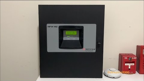 Notifier NFW-50 Overview and Demo