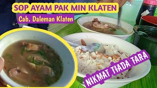 #vlog 7 - Bongkar resep Sop Ayam Pak Min Klaten langsung dari pemilik. 